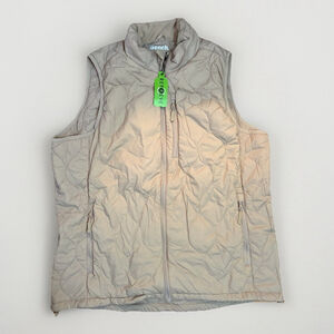 Bench Quilted Packable Beige Puffer Vest - Large - BNWT